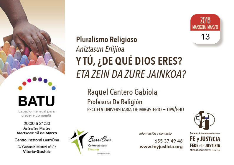 imagen Batu 13 Marzo. Pluralismo religioso